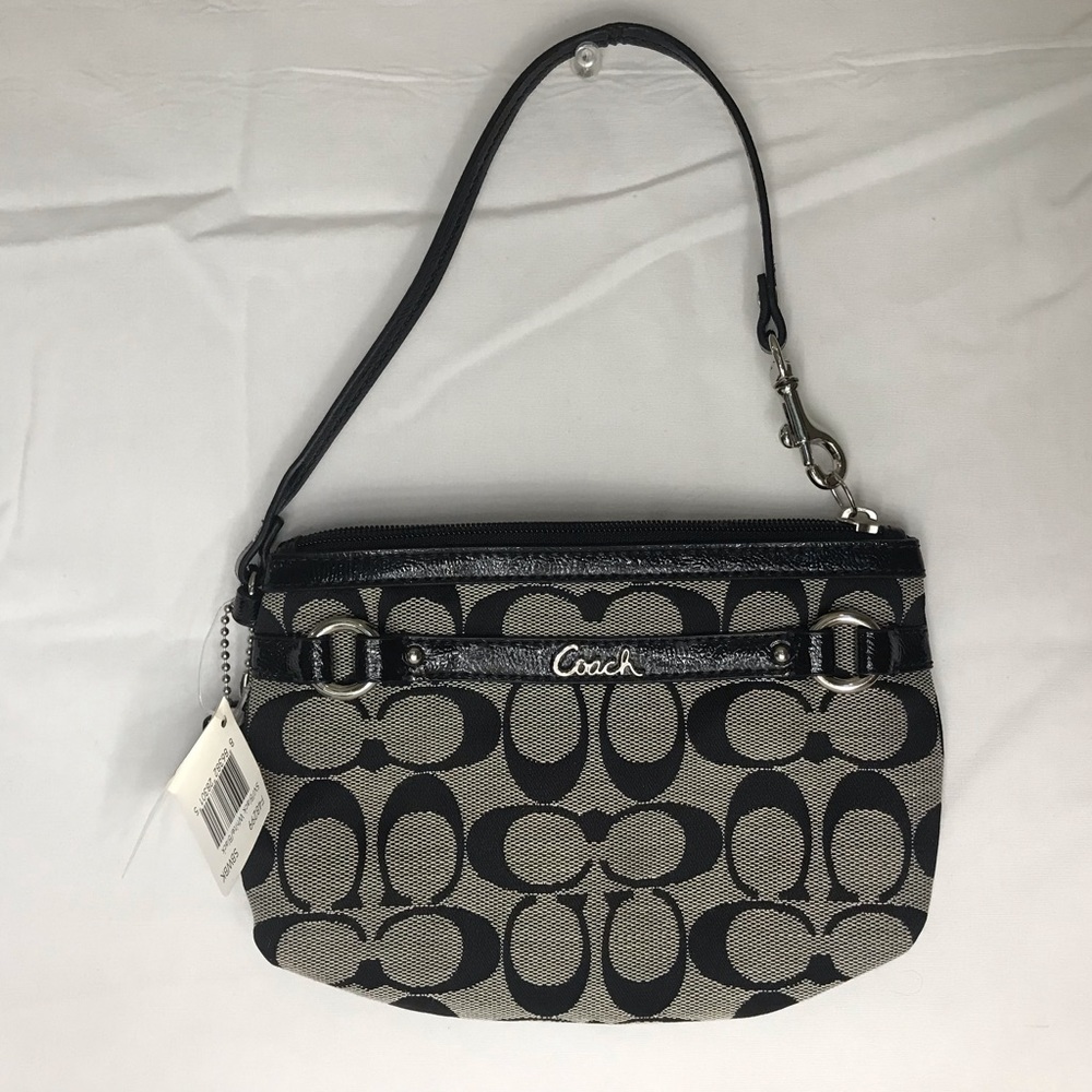 Coach Signature Wristlet